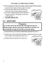 Предварительный просмотр 19 страницы G-Power America GNW2820A Manual