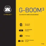 Preview for 2 page of G-project G-Boom 3 Manual