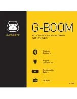 G-project G-BOOM2 Manual preview