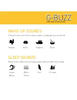 Предварительный просмотр 7 страницы G-project G-BUZZ User Manual