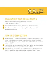 Preview for 11 page of G-project G-BUZZ User Manual