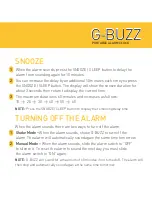 Preview for 15 page of G-project G-BUZZ User Manual