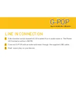 Preview for 11 page of G-project G-POP User Manual