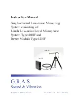 G.R.A.S. 40HF Instruction Manual preview