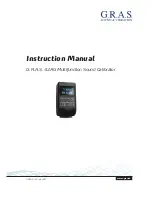 G.R.A.S. 42AG Instruction Manual предпросмотр