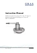 Предварительный просмотр 1 страницы G.R.A.S. 43AE Instruction Manual