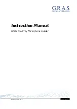 Предварительный просмотр 1 страницы G.R.A.S. RA0245 Instruction Manual