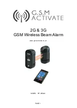 Предварительный просмотр 1 страницы G.S.M Activate 2G RF BEAM Manual