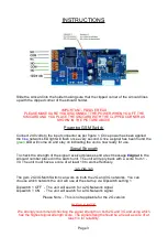 Preview for 3 page of G.S.M Activate 3GV4SW-12V Manual