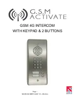 Предварительный просмотр 1 страницы G.S.M Activate 4GINT V5 Manual