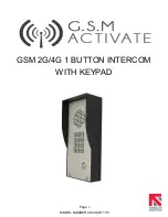 G.S.M Activate 4GINT1 V5 Manual предпросмотр