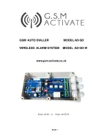 G.S.M Activate AD-SD Manual предпросмотр