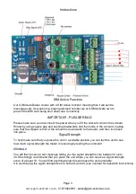 Preview for 3 page of G.S.M Activate AD4IN1V8 Manual