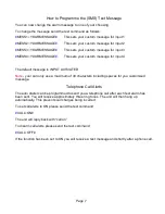 Preview for 7 page of G.S.M Activate GSM Auto Dialler Plus Manual