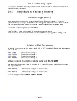 Preview for 8 page of G.S.M Activate GSM Auto Dialler Plus Manual