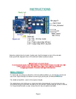 Предварительный просмотр 3 страницы G.S.M Activate IR BEAM Manual