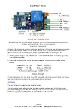 Preview for 3 page of G.S.M Activate RS - SWV14 Quick Start Manual