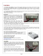 Preview for 5 page of G-Scale Graphics railboss 4 Operation And Installtion Manual