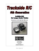 G-Scale Graphics TrackSide Operation And Installation Manual preview