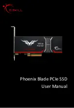 Preview for 1 page of G.SKILL Phoenix Blade FM-PCx8G2R4-480G User Manual