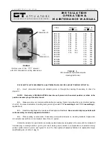 Предварительный просмотр 5 страницы G.T. Attuatori GTX Series Installation, Operation & Maintenance Manual