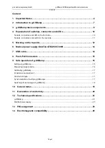 Preview for 3 page of G-Tec g.USBamp Instructions For Use Manual