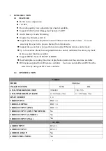 Preview for 5 page of G-Tec GT804HD User Manual