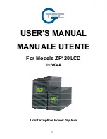 Preview for 1 page of G-Tec ZP120LCD User Manual