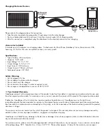 Preview for 2 page of G-Tech 5255A Operation Manual