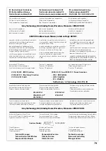 Предварительный просмотр 79 страницы G-Tech CLM50 Operating Manual