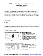 Preview for 1 page of G-Tech K9002 Instruction Manual