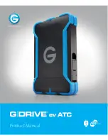 G-Technology G-DRIVE ev ATC Product Manual preview