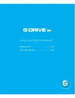 Предварительный просмотр 23 страницы G-Technology G-Drive ev SSD Product Manual