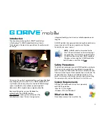 Preview for 2 page of G-Technology G-DRIVE mobile USB User Manual