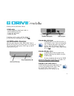 Preview for 3 page of G-Technology G-DRIVE mobile USB User Manual