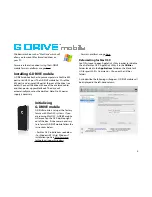 Preview for 4 page of G-Technology G-DRIVE mobile USB User Manual