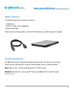 Preview for 8 page of G-Technology G Drive slim Product Manual