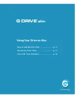 Preview for 10 page of G-Technology G Drive slim Product Manual