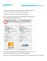 Предварительный просмотр 20 страницы G-Technology G-DRIVE with Thunderbolt Product Manual