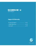 Предварительный просмотр 30 страницы G-Technology G-DRIVE with Thunderbolt Product Manual