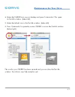 Предварительный просмотр 20 страницы G-Technology G DRIVE User Manual