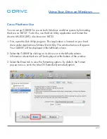 Предварительный просмотр 27 страницы G-Technology G DRIVE User Manual