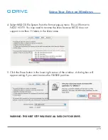 Предварительный просмотр 28 страницы G-Technology G DRIVE User Manual