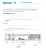 Preview for 4 page of G-Technology G Rack 12 Essentials Manual