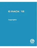 Предварительный просмотр 2 страницы G-Technology G-RACK 12 User Manual