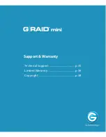 Preview for 34 page of G-Technology G RAID mini Product Manual