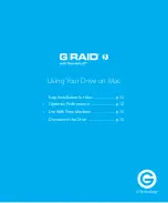 Preview for 11 page of G-Technology G-RAID with Thunderbolt Product Manual