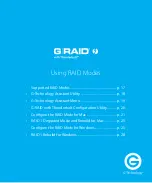 Preview for 16 page of G-Technology G-RAID with Thunderbolt Product Manual