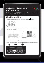 Preview for 3 page of G-Tek CYBORG 1000 TKL Manual