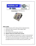 G-TEL Enterprises CP820 Owner'S Manual preview